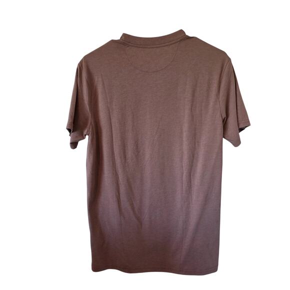 Tentree Treeblend Mens Earth First Short Sleeve Tee Size Small Brown Organic - Picture 2 of 3